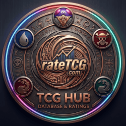 rateTCG — Pokémon TCG comparator, logo
