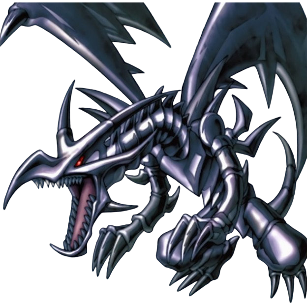 Dragon Noir aux Yeux Rouges